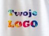 Naprasowanka z Twoim LOGO - 10cm x 10cm - zestaw 50 sztuk 